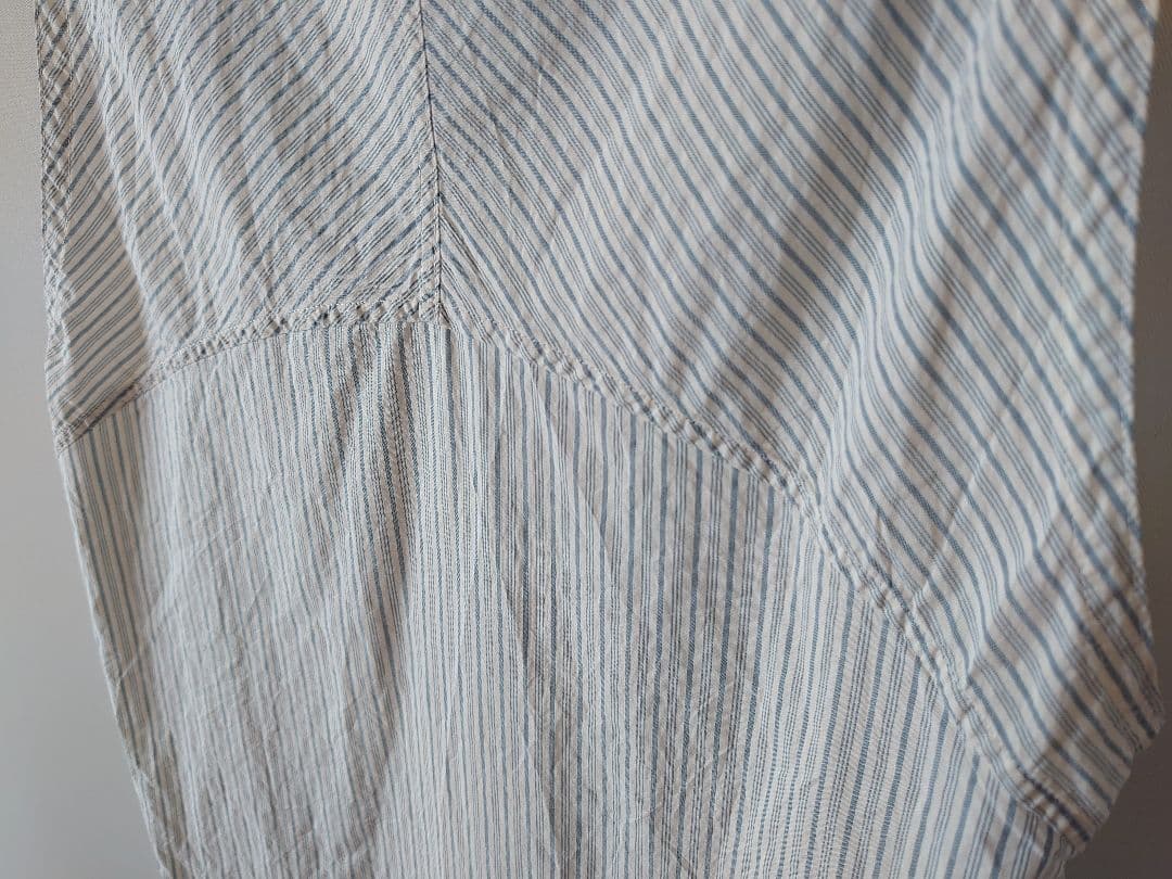 GEOFFREY B.SMALL／sleeveless shirt(stripe