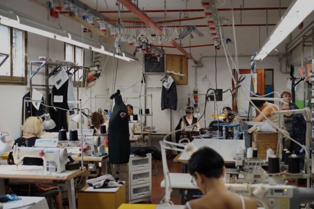 GEOFFREY B.SMALL／sleeveless shirt(stripe