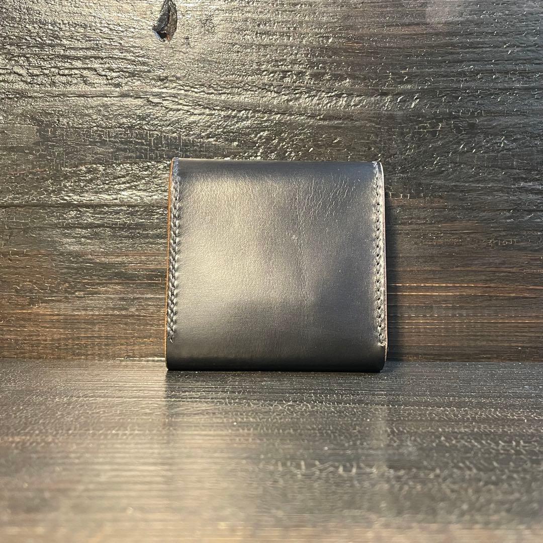 HORWEEN クロムエクセル　三つ折りウォレット　コンチョカスタム