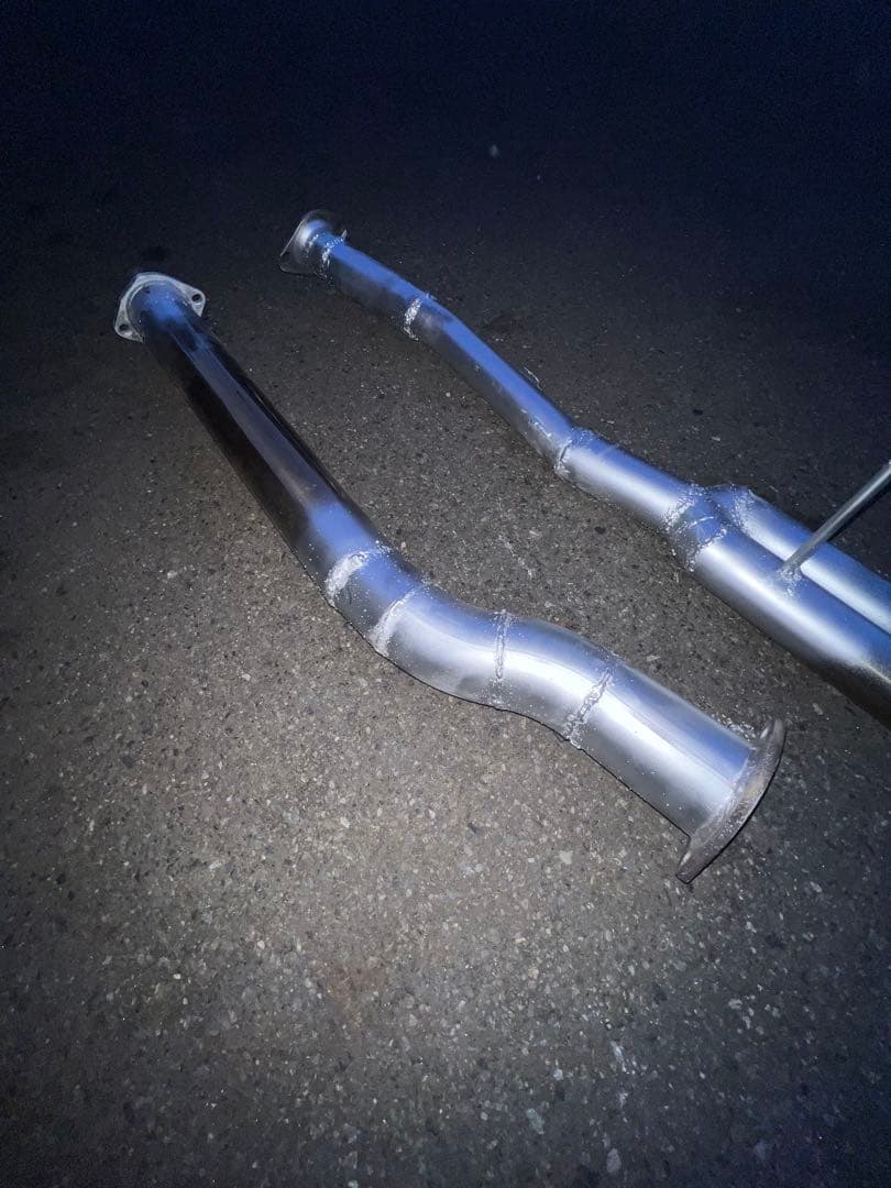 Z33用　ワンオフデュアルマフラー