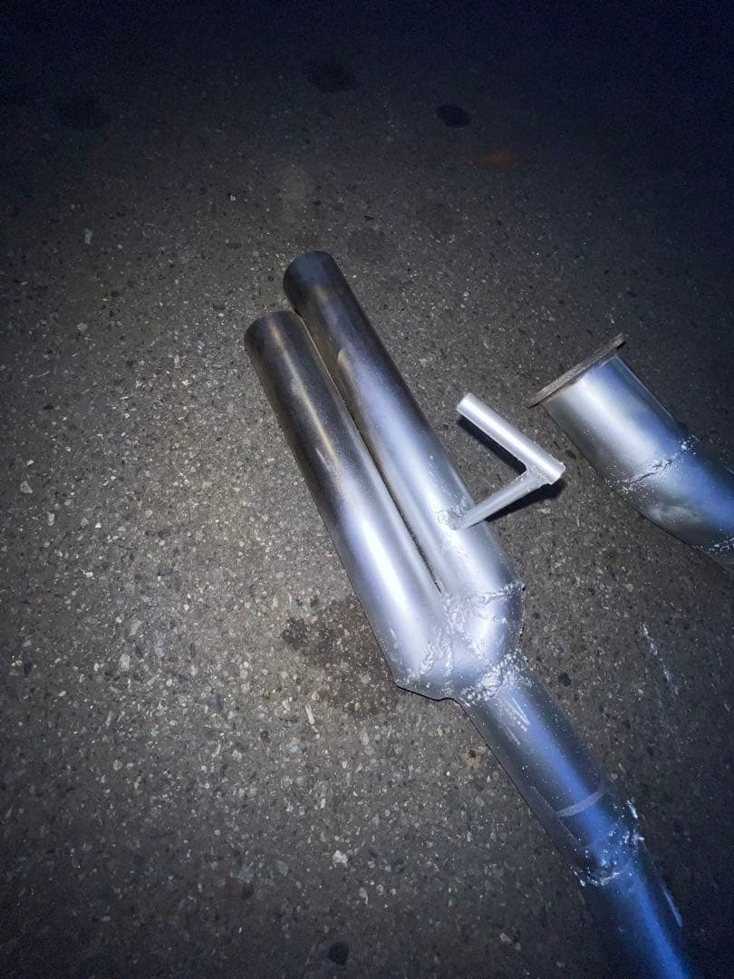 Z33用　ワンオフデュアルマフラー