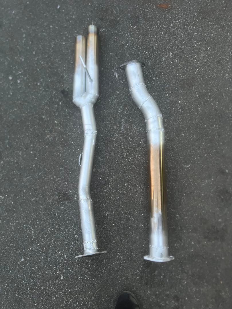 Z33用　ワンオフデュアルマフラー