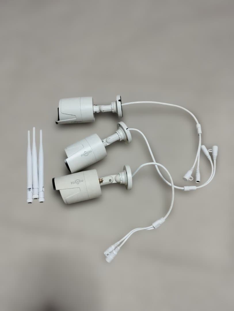 Hiseeu HD NVR 3チャンネル録画機 中古