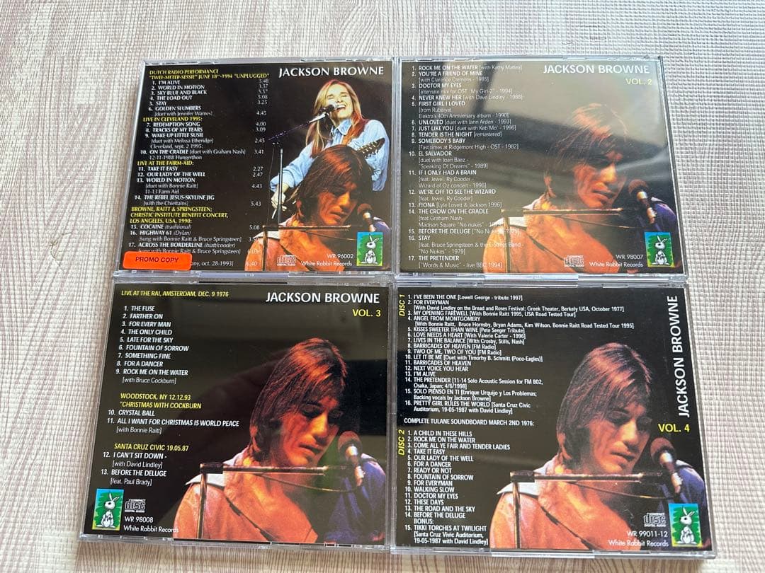 JACKSON BROWNE GOLDEN SLUMBERS VOL.1〜4