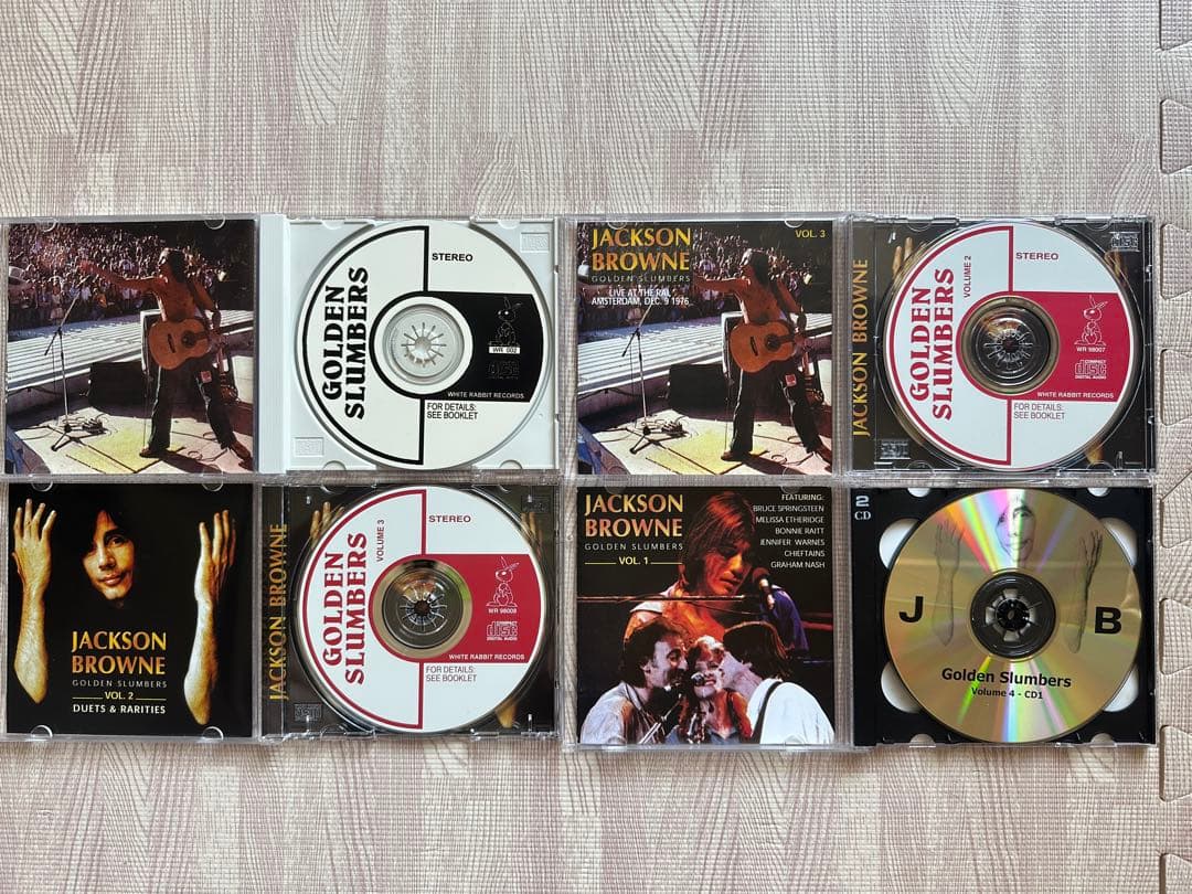 JACKSON BROWNE GOLDEN SLUMBERS VOL.1〜4