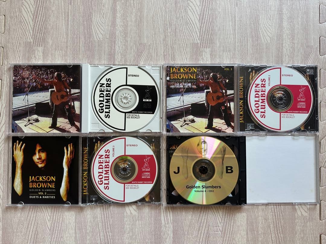 JACKSON BROWNE GOLDEN SLUMBERS VOL.1〜4