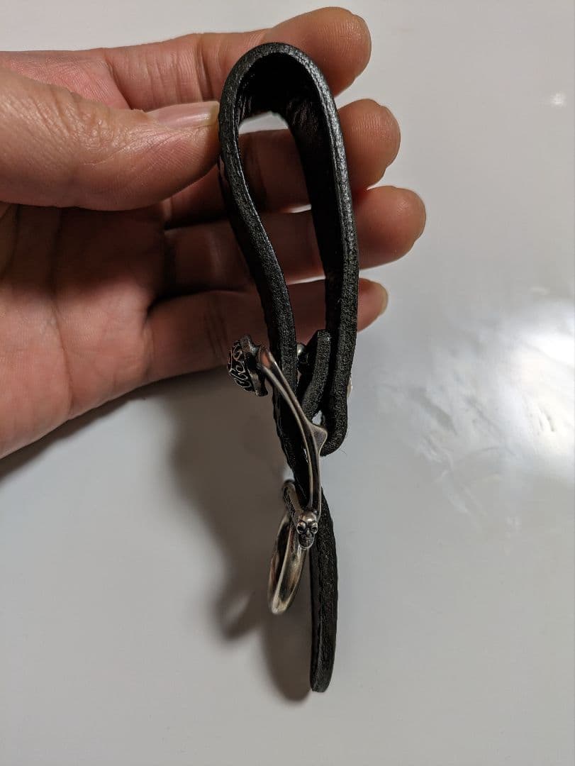 ガボラトリー/ハート　オン　アメリカン　クラシック　スクエア　バックル　 黒