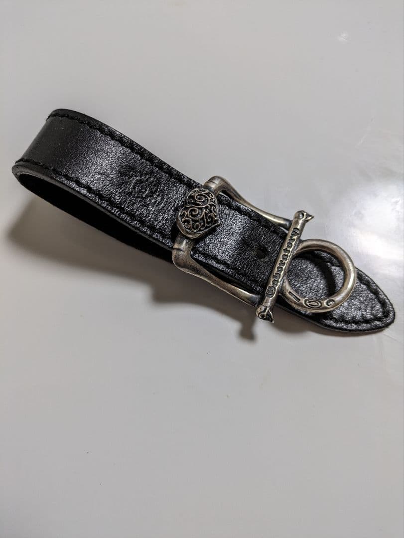 ガボラトリー/ハート　オン　アメリカン　クラシック　スクエア　バックル　 黒