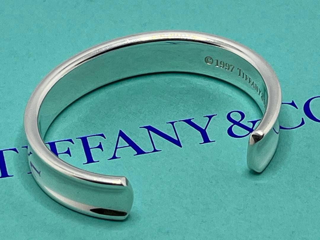 c485 美品　ティファニー　1837 バングル 925 ブレスレット　1997