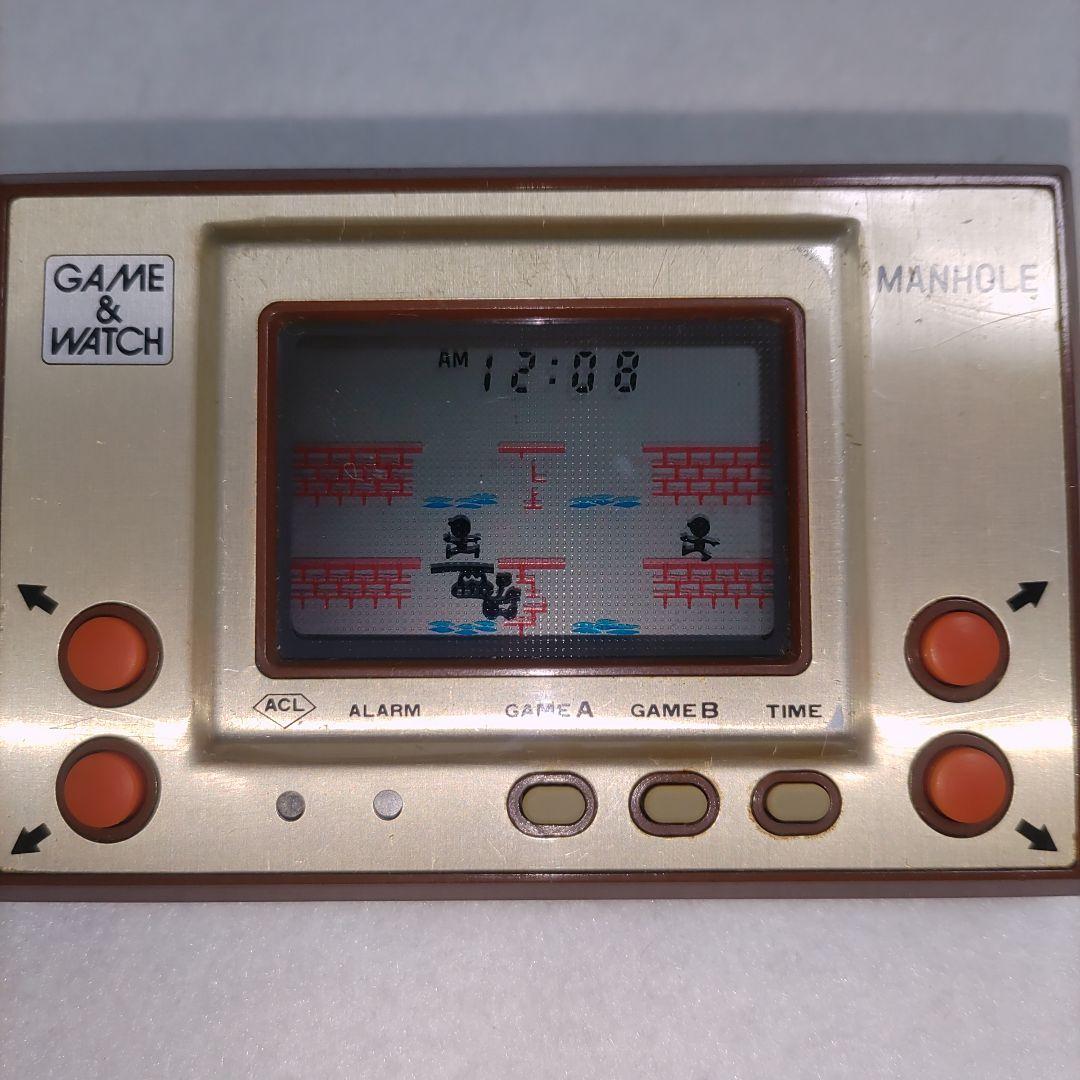 ゲーム&ウォッチ ゴールド　マンホール