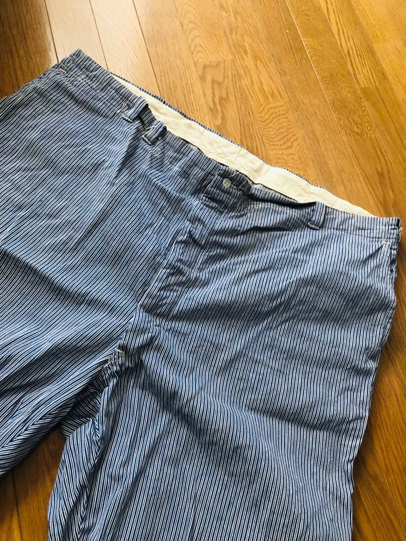 古*）様 【50s Lee】ヒッコリー　ワークパンツ　ヴィンテージ　古着