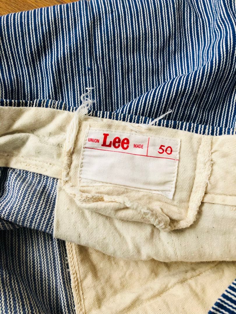 古*）様 【50s Lee】ヒッコリー　ワークパンツ　ヴィンテージ　古着