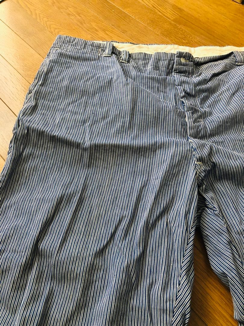 古*）様 【50s Lee】ヒッコリー　ワークパンツ　ヴィンテージ　古着