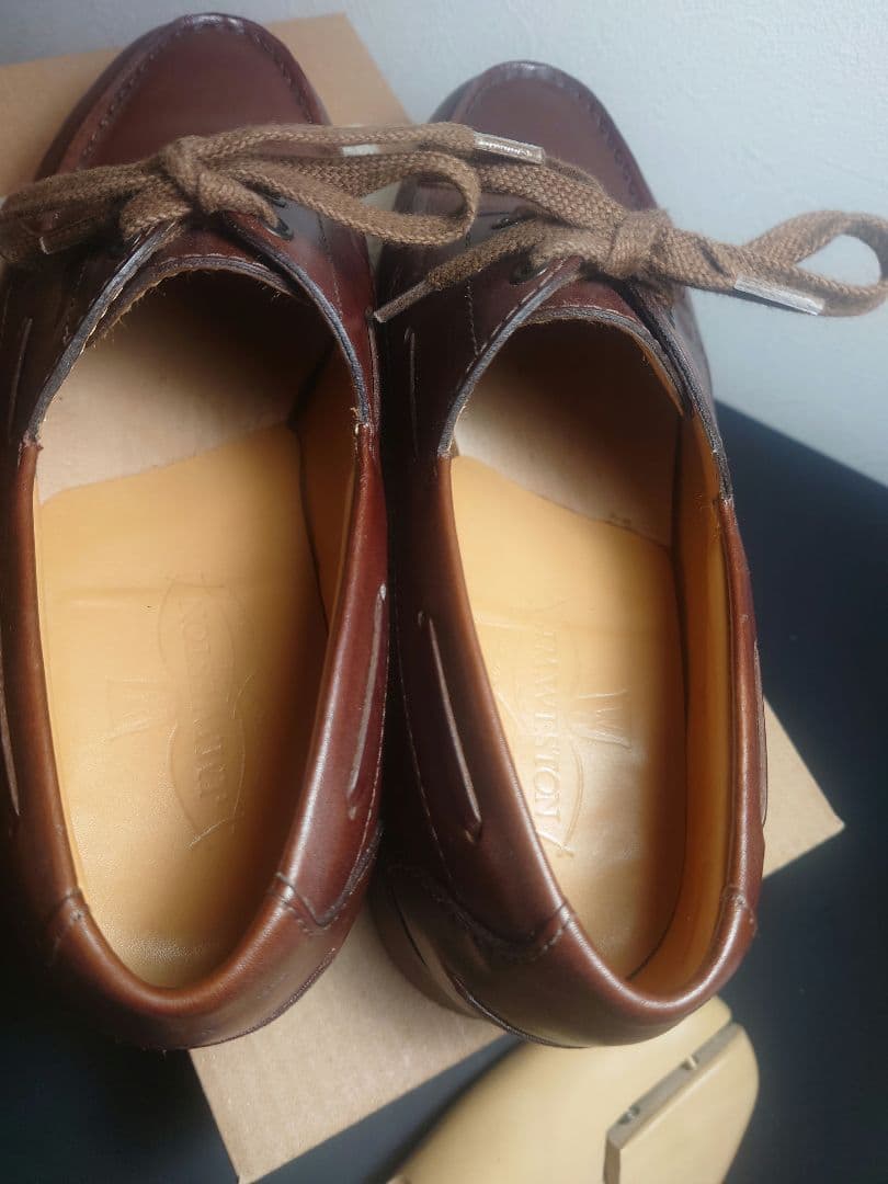 ジェイエムウエストン　ヨット　５ハーフC　オークソフト　極美品