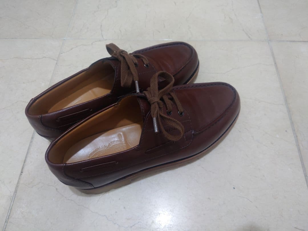 ジェイエムウエストン　ヨット　５ハーフC　オークソフト　極美品