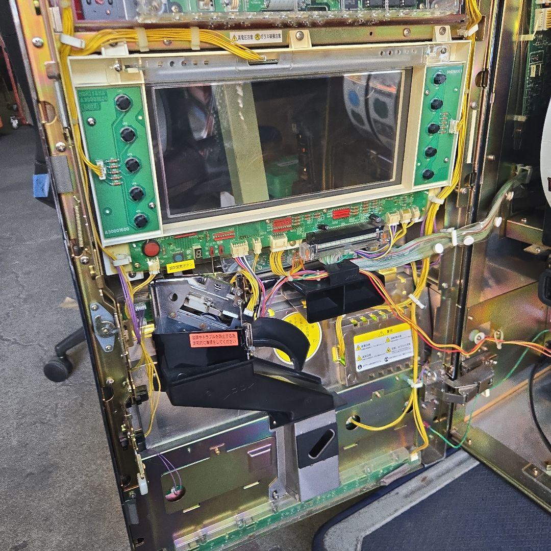 スロット　4号機　押忍番長　漢湯パネル　不要機付