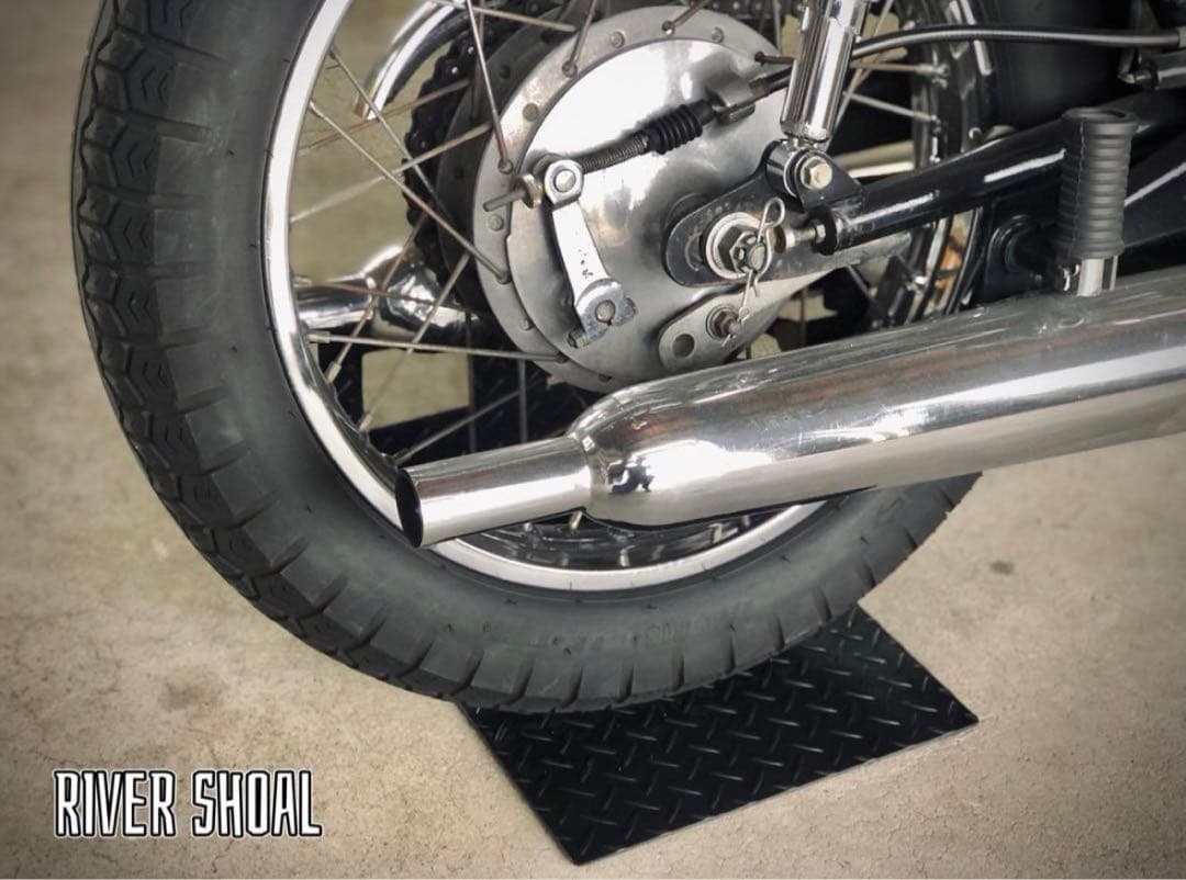 【受注生産】バイク用アンカープレート　盗難対策に　サイズ変更可能