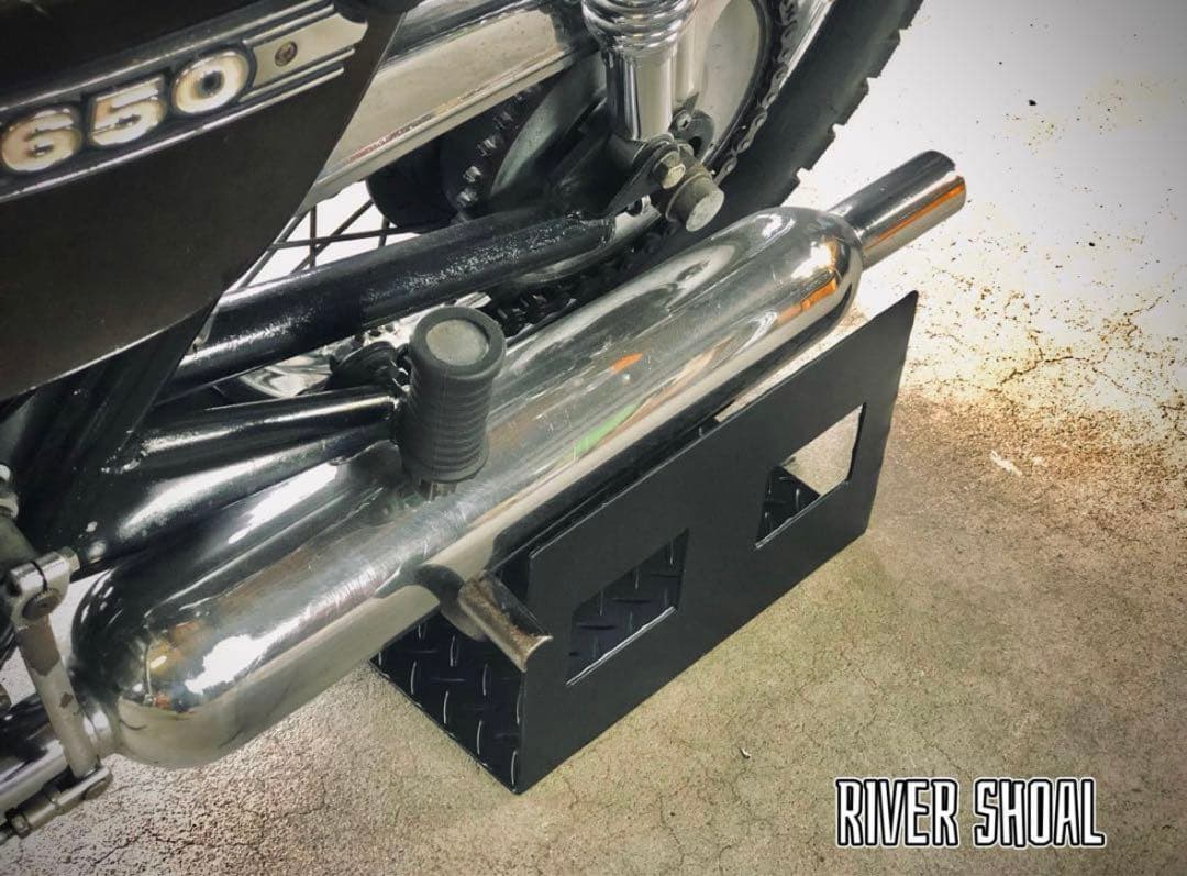 【受注生産】バイク用アンカープレート　盗難対策に　サイズ変更可能