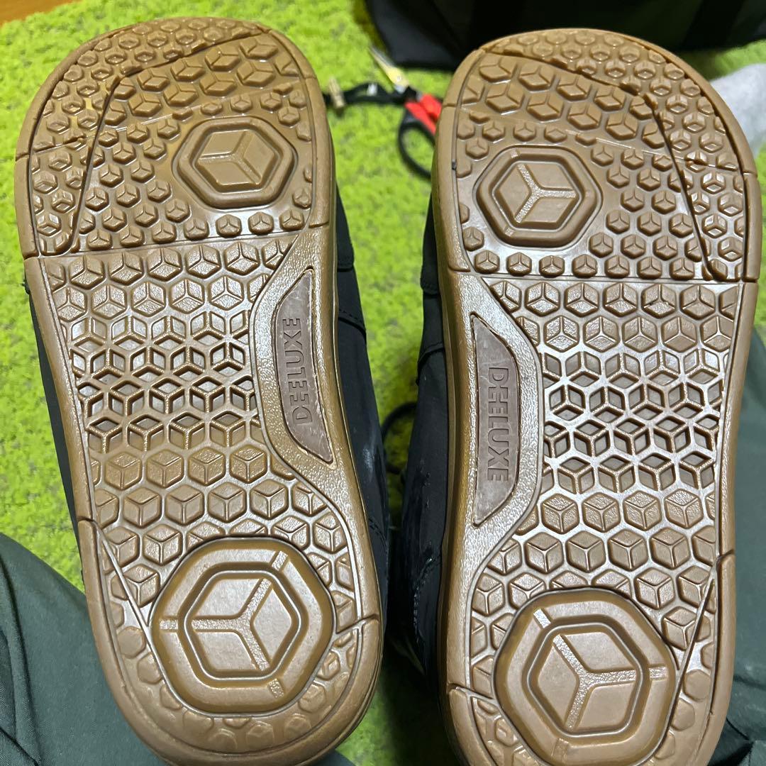 ディーラックスARETH RIN スノーボードブーツ グリーン/ブラック