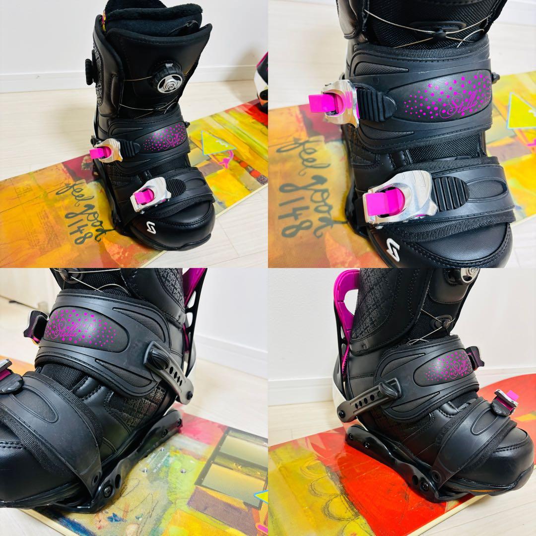 Burton フィールグッド　Feelgood 148 バインディング　セット