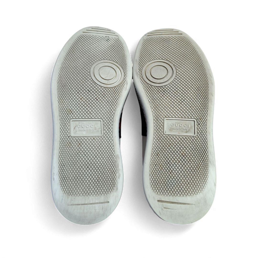 ケロッピーGUCCI グッチ エース クリスタルシェリースニーカー22.5