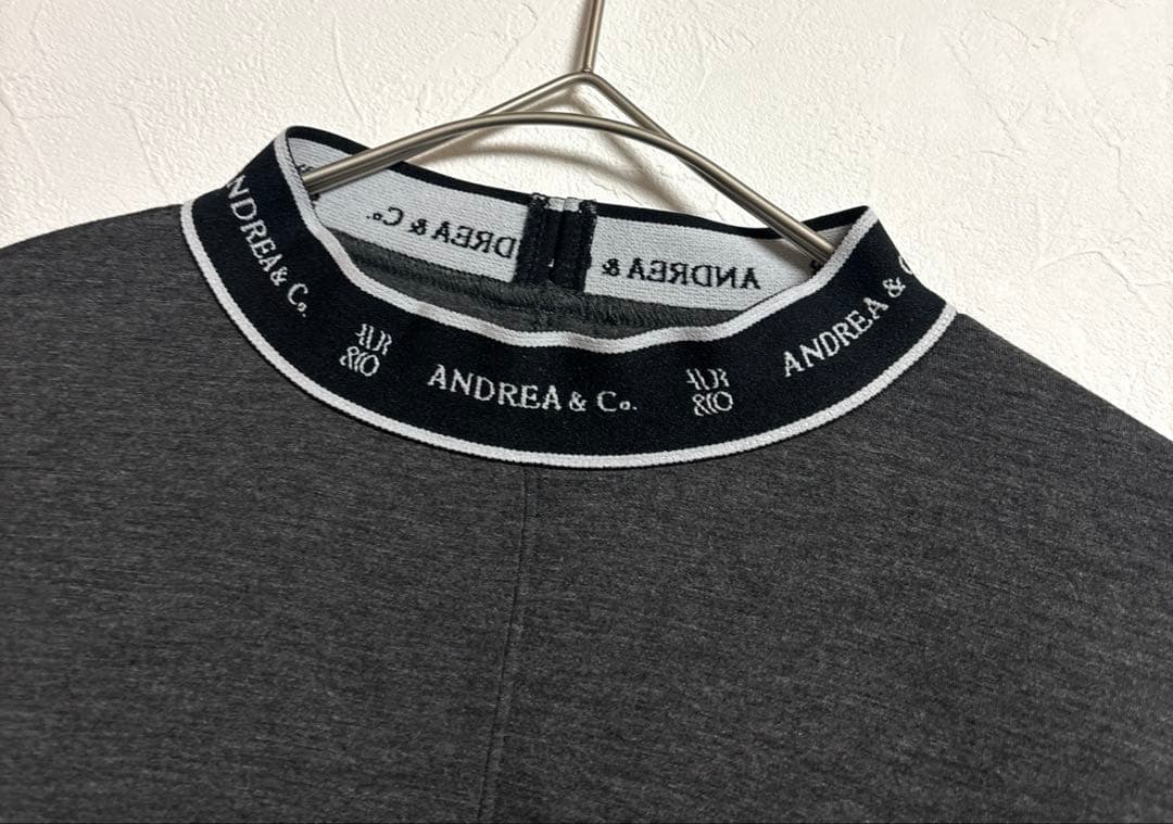 ANDREA&Co. MA-1 DROST LOGO PULLOVER グレー