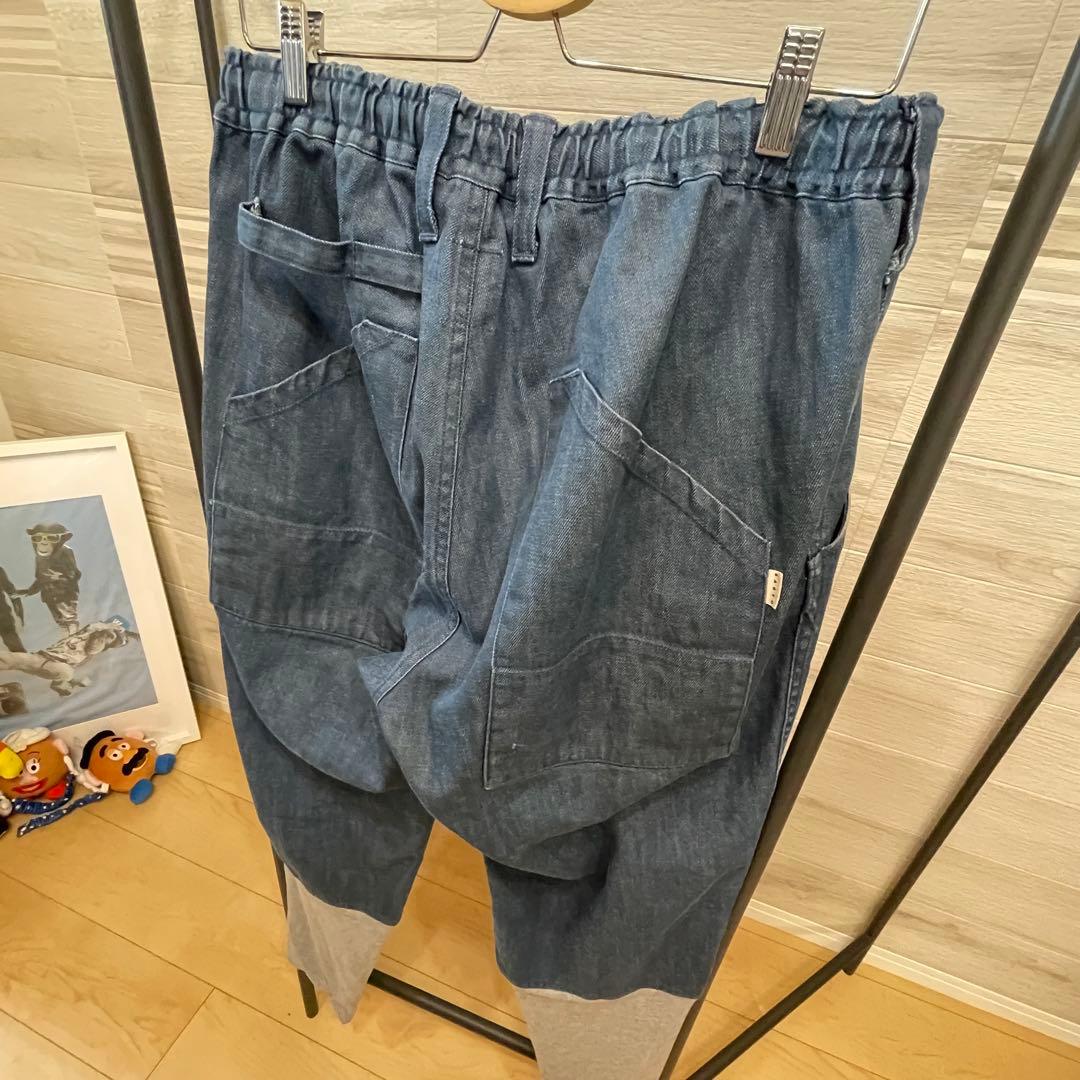 SAGYO【サギョウ】作業もんぺまくる デニム【size L】