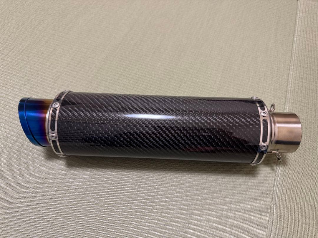 BMS-Rカーボンスラッシュサイレンサー Φ100 差込径Φ60.5