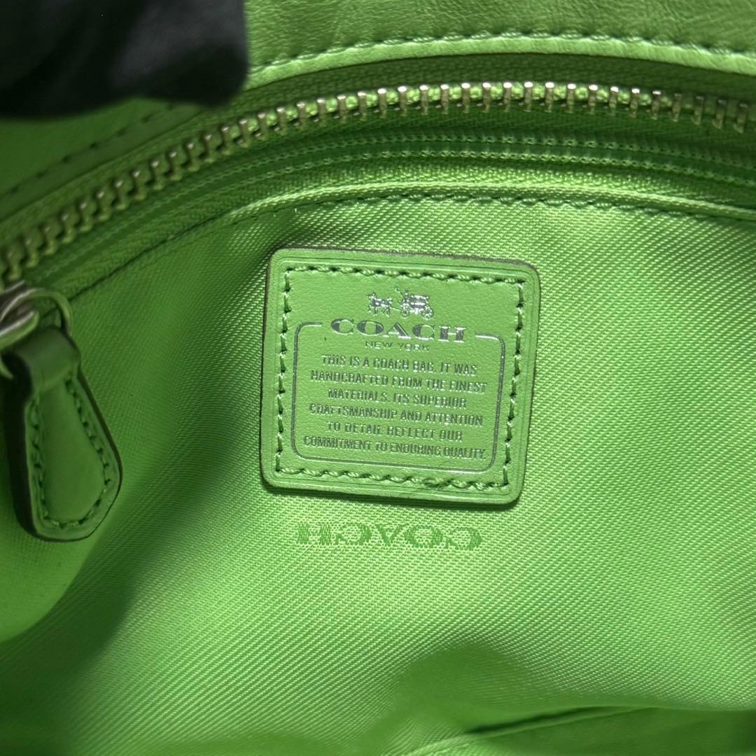 美品✨️希少 コーチ 2way ショルダーバッグ スワッガー レザー マルチカラー