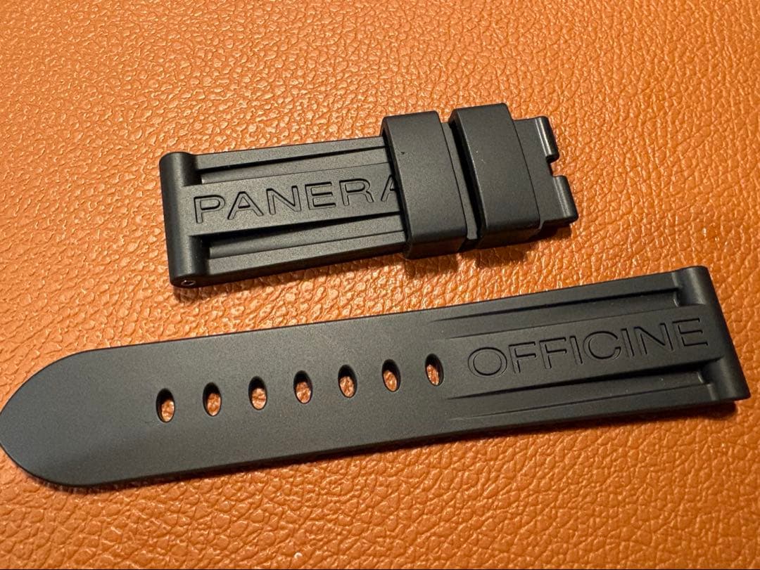 【未使用】パネライ ルミノール44m用 純正 ラバーベルト　BA用