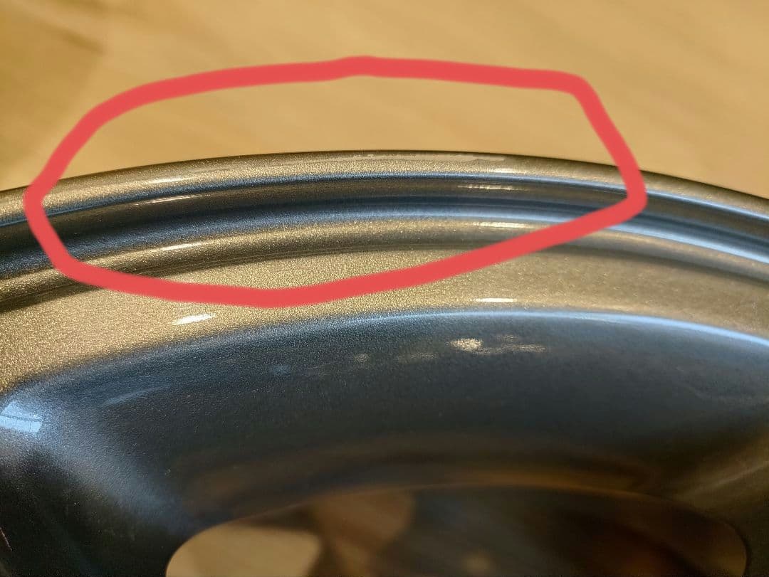 JB64　純正ホイール　すり傷あり