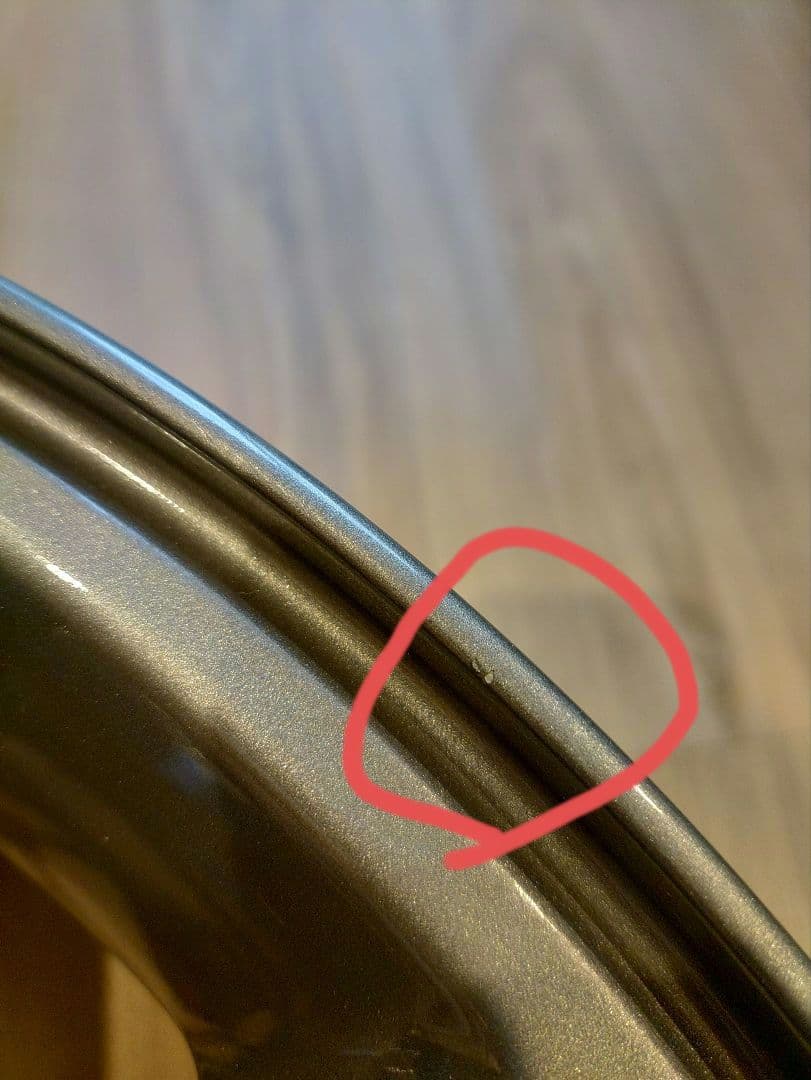 JB64　純正ホイール　すり傷あり