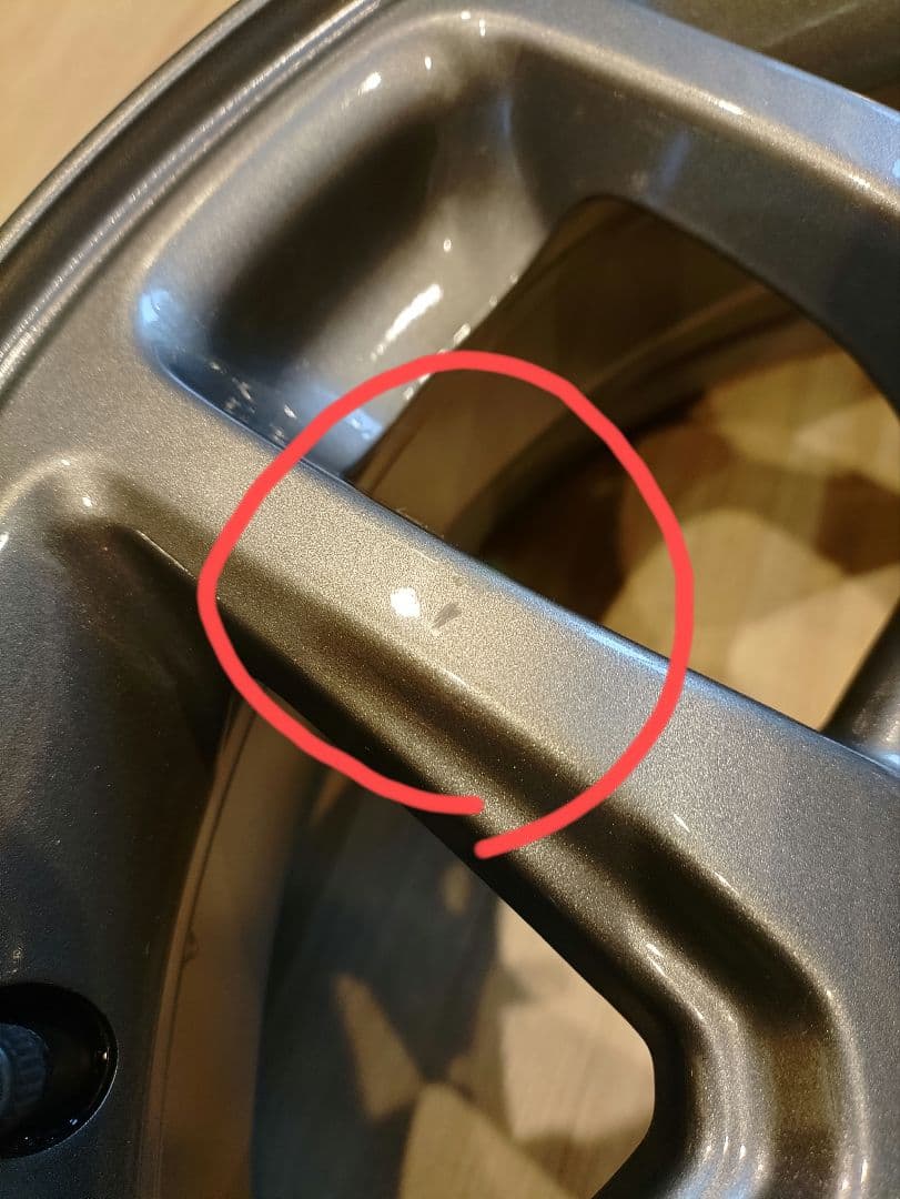 JB64　純正ホイール　すり傷あり