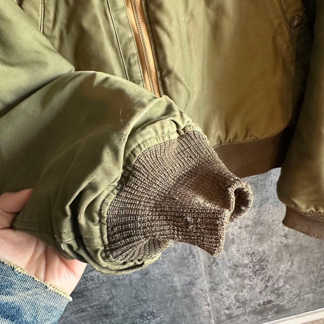 40s USAF 実物　B-15 フライトジャケット　 USA製　サイズ　42