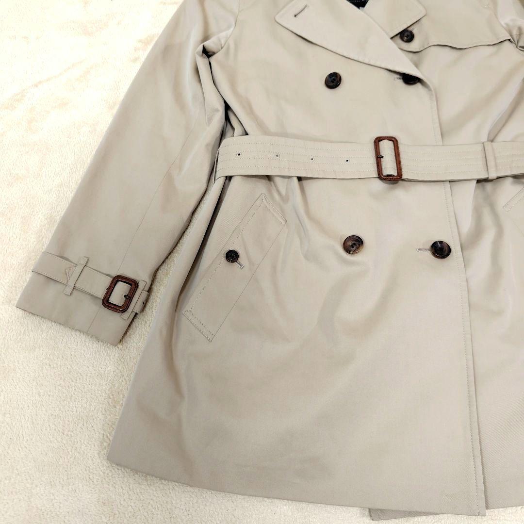 バーバリーロンドン トレンチコート ベージュ ライナー ノバチェック ベルト M