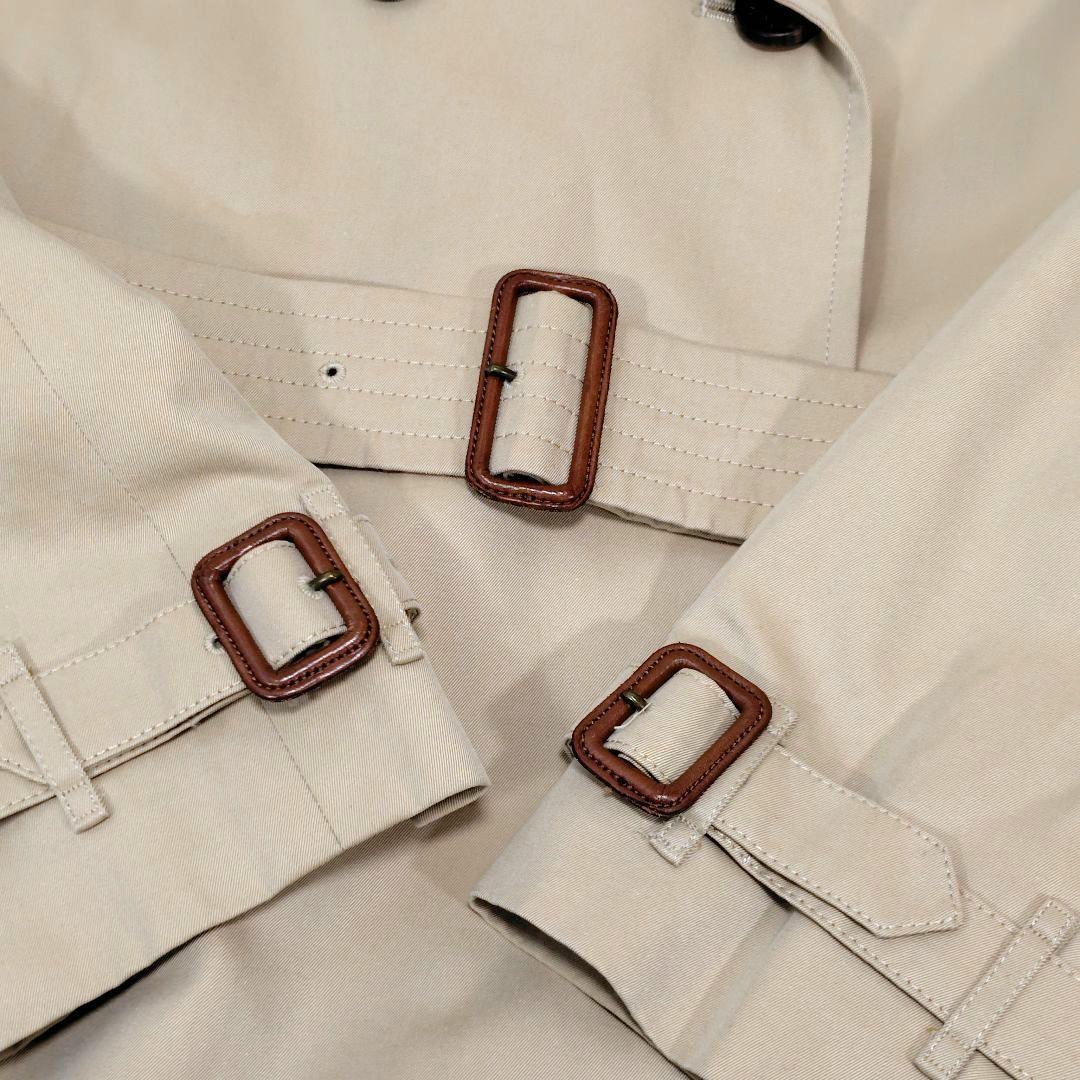 バーバリーロンドン トレンチコート ベージュ ライナー ノバチェック ベルト M