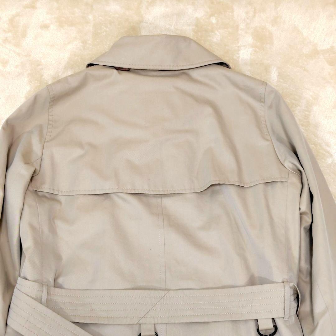 バーバリーロンドン トレンチコート ベージュ ライナー ノバチェック ベルト M