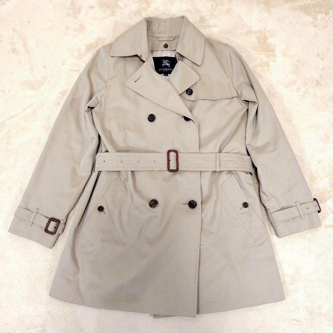バーバリーロンドン トレンチコート ベージュ ライナー ノバチェック ベルト M