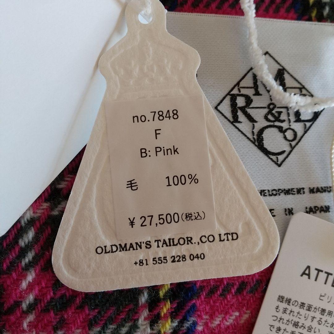 ✿R&D.M.Co-新作「スチュワートブランケット」PINK新品タグ付き♡