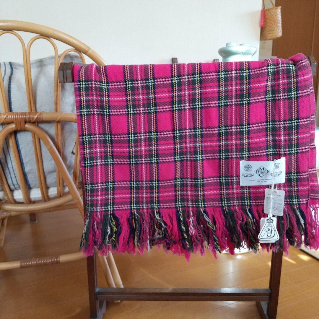 ✿R&D.M.Co-新作「スチュワートブランケット」PINK新品タグ付き♡