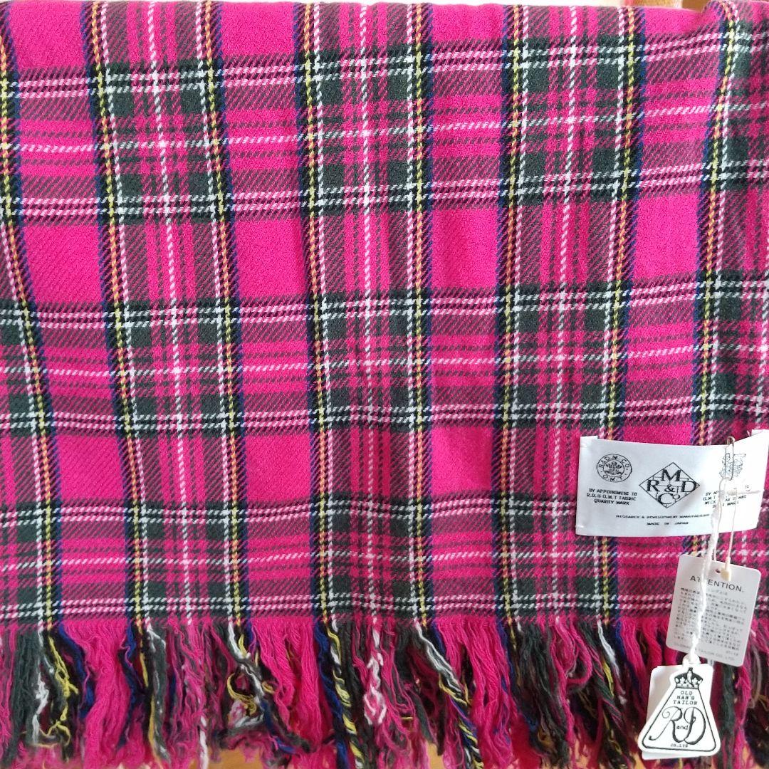 ✿R&D.M.Co-新作「スチュワートブランケット」PINK新品タグ付き♡