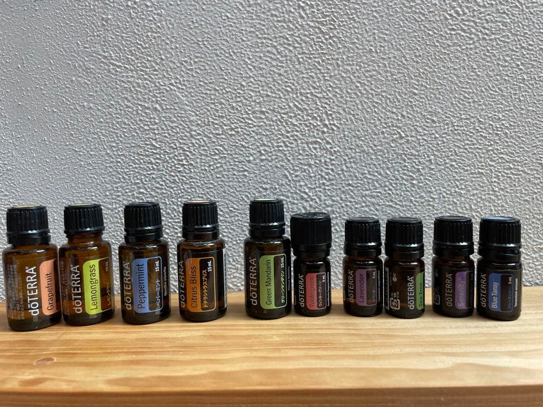 44本セット！　ドテラエッセンシャルオイル　開封済み　木箱のおまけ付き