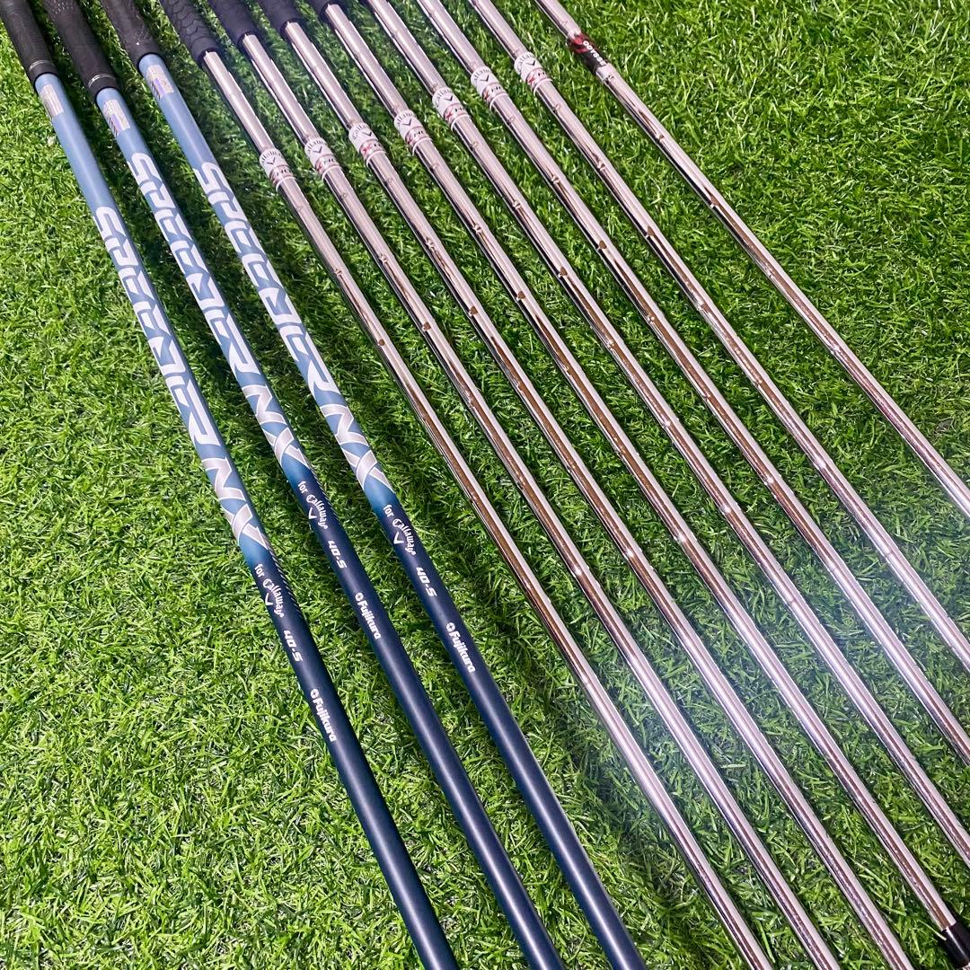 キャロウェイ パラダイム Xホット ゴルフセット 11本 右利きS メンズ
