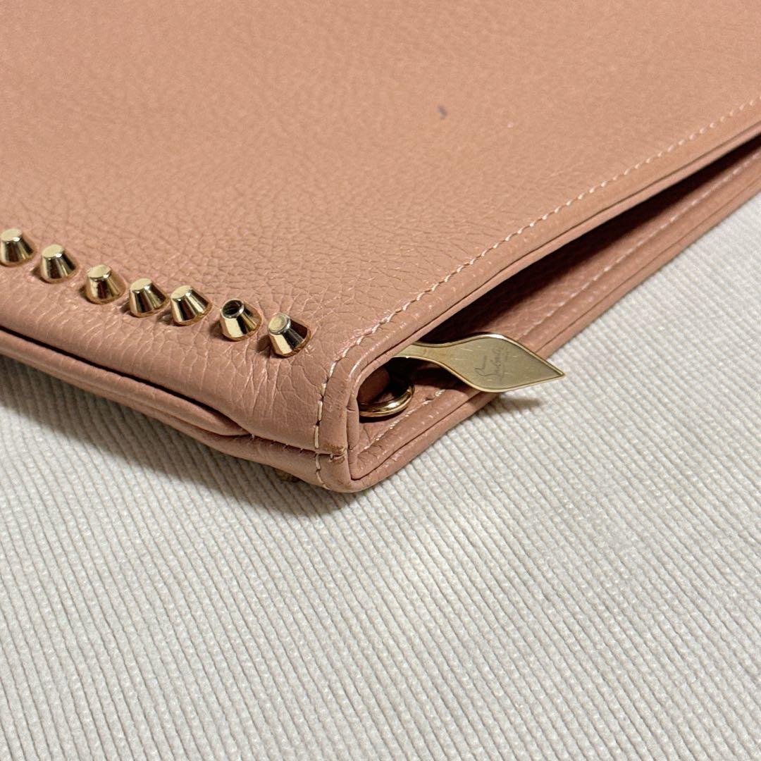 Christian Louboutin ルブタン スタッズ セカンドバッグ