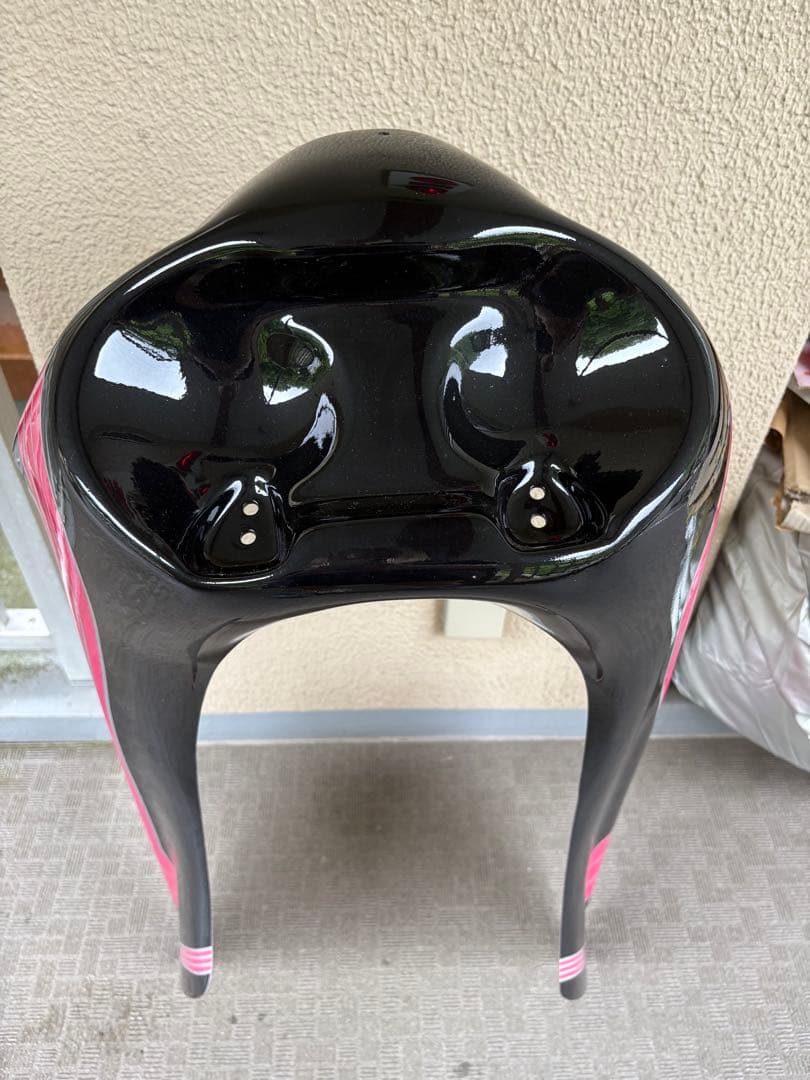 バイク デュアルカウル ブラック ピンク