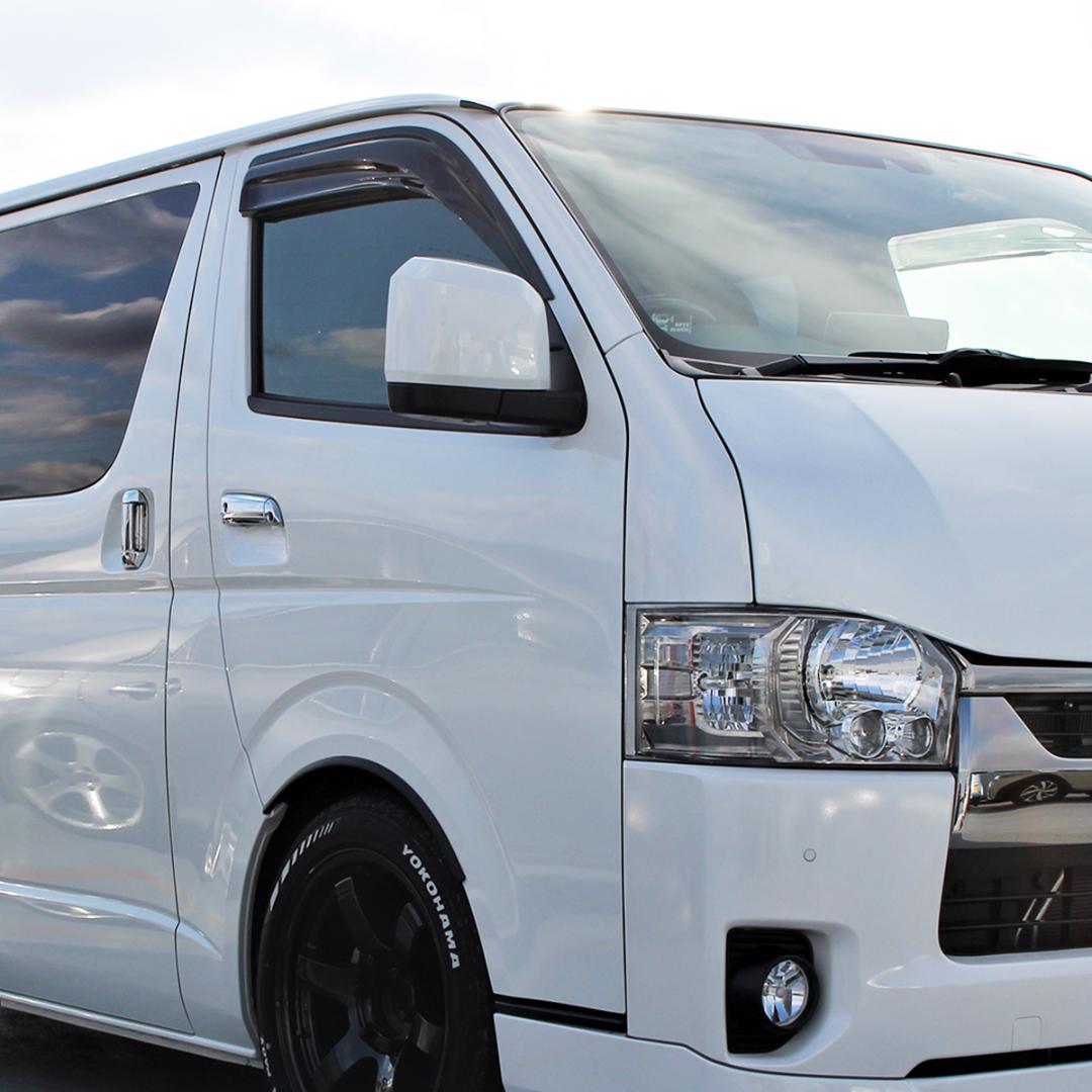 HIACE ハイエース 6型 ドア ミラーカバー ドアミラーカバー 070