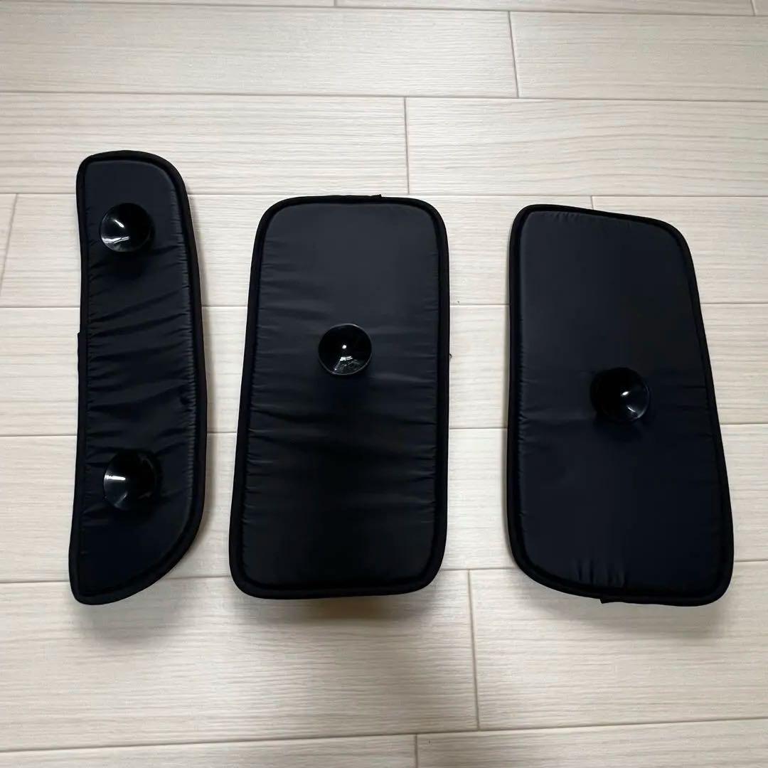 車用内装　サンシェード 10点 黒　ハスラー