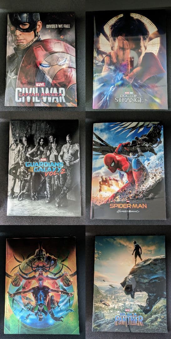 マーベル・MCUパンフレット26冊セット