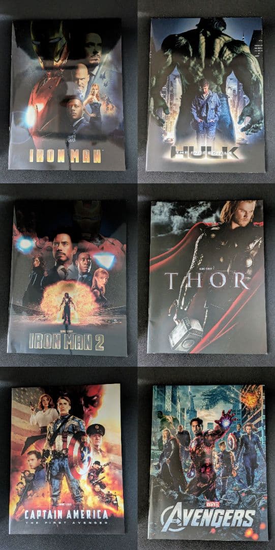 マーベル・MCUパンフレット26冊セット