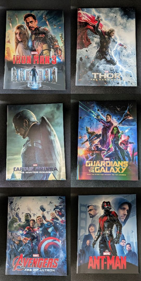 マーベル・MCUパンフレット26冊セット